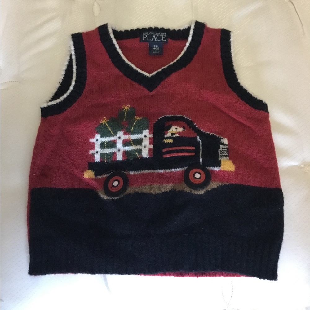 The Children's Place Boys Sweater Vest 24 mos